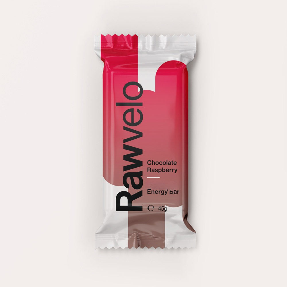 Rawvelo Chocolate Raspberry Energy Bar