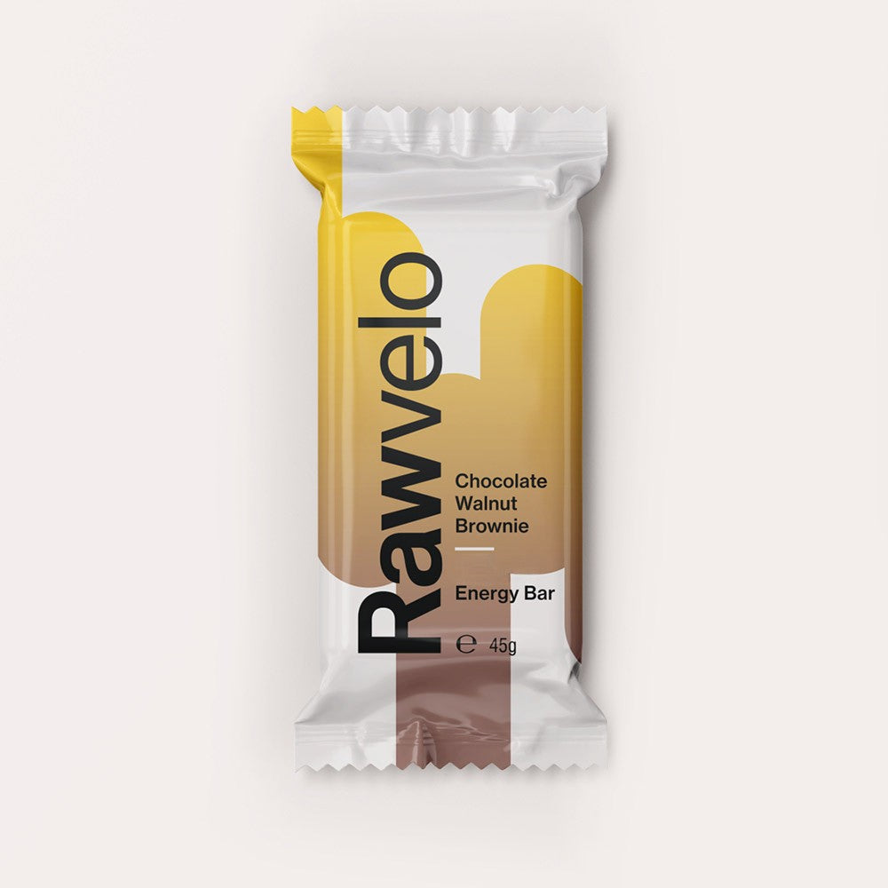 Rawvelo Chocolate Walnut Brownie Energy Bar